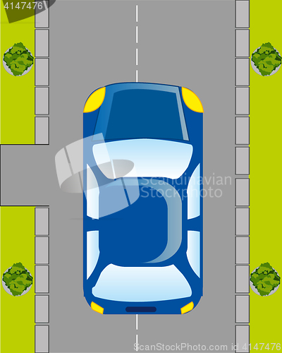 Image of Car on road