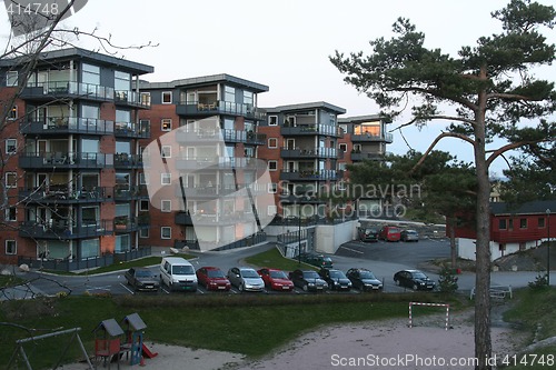 Image of Apartment building,