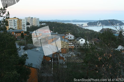 Image of View over Kristiansand