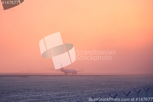 Image of Freezing fog at the airport