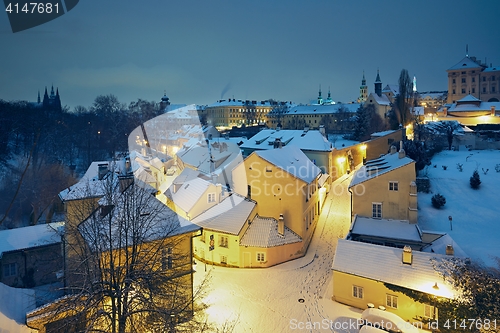 Image of Winter morning in the city