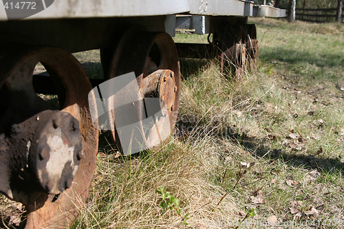 Image of Old rusty train