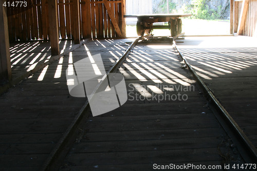 Image of railroad track