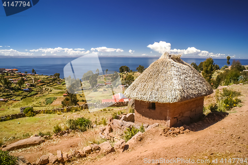 Image of Isla Taquile in Peru