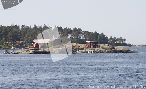 Image of Cottage on an Norwegian island