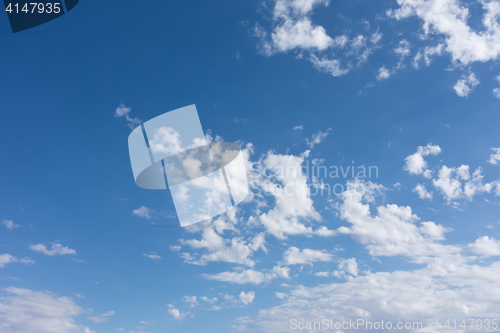 Image of blue sky