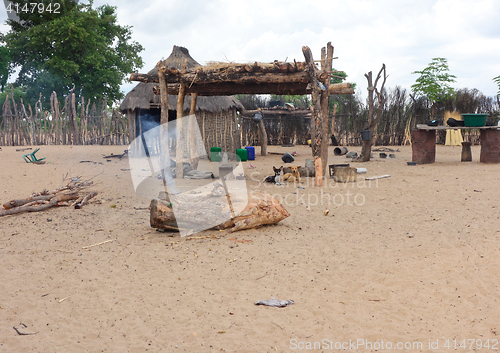 Image of african village