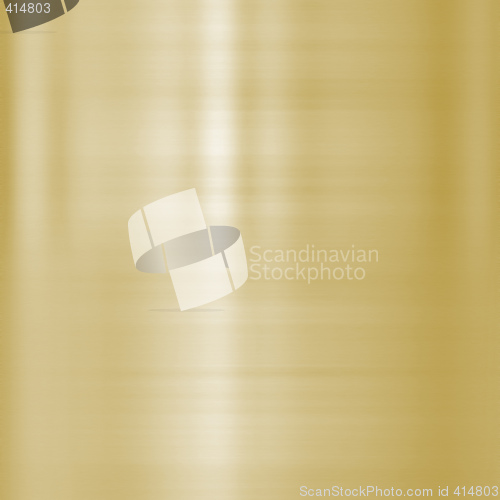 Image of fine brushed gold metal