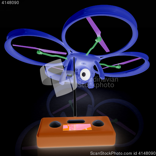 Image of Drone with remote controller