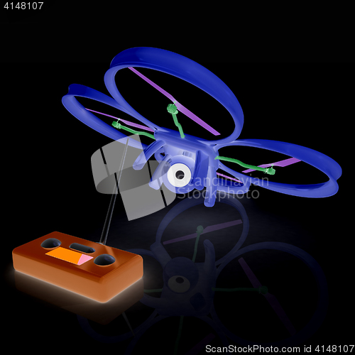 Image of Drone with remote controller