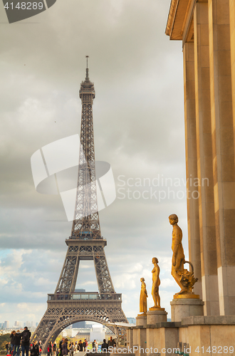 Image of Cityscape with the Eiffel tower