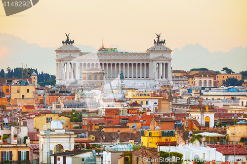 Image of Altare Della Patria monument in Rome