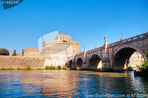 Image of The Mausoleum of Hadrian (Castel Sant\'Angelo) in Rome