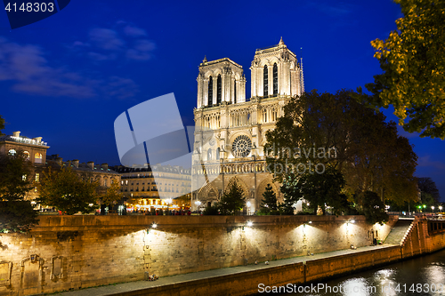 Image of Notre Dame de Paris cathedral