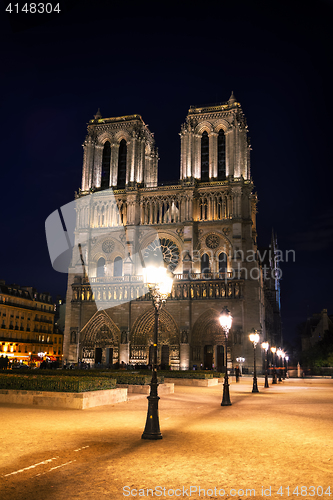 Image of Notre Dame de Paris cathedral