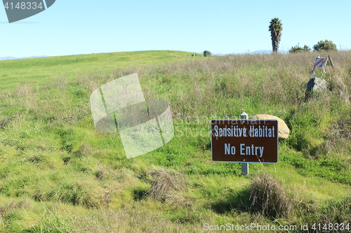 Image of Sensitive habitat no entry