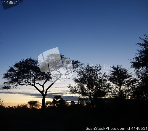 Image of sunset sky