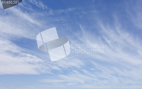 Image of blue sky