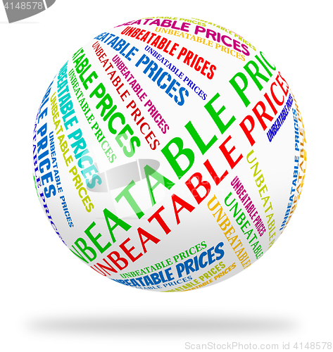 Image of Unbeatable Prices Shows Offers Outstanding And Excellent