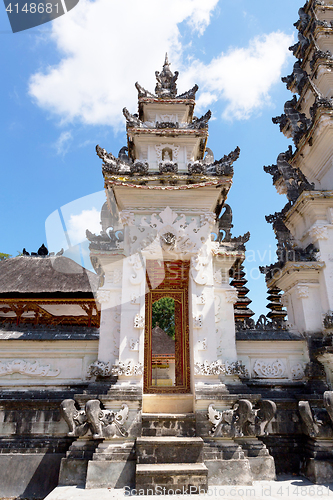 Image of Hindu temple at Pura Sahab, Nusa Penida, Bali, Indonesia