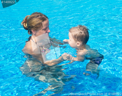 Image of mother with baby