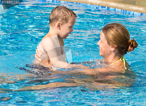 Image of mother with baby