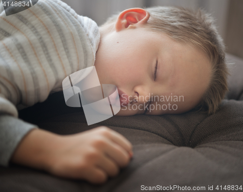 Image of cute sleeping baby