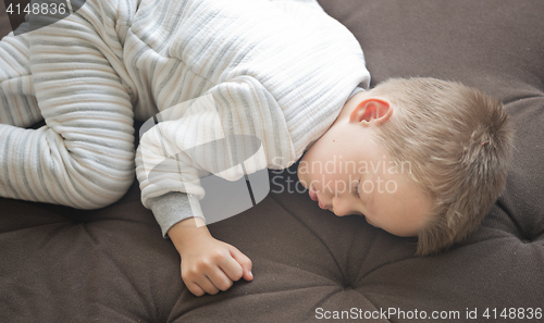 Image of cute sleeping baby