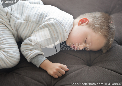 Image of cute sleeping baby