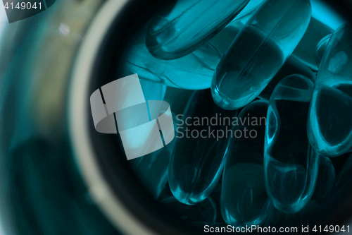 Image of medical pills isolated