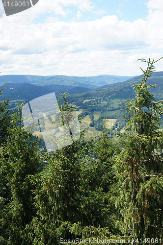 Image of jeseniky mountains landscape