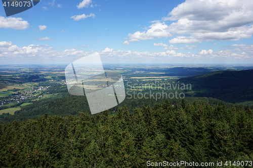 Image of jeseniky mountains landscape