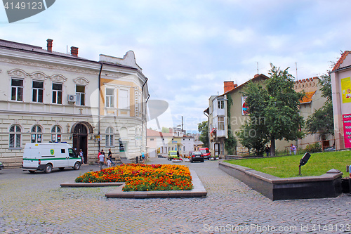 Image of  street in Drohobych town 