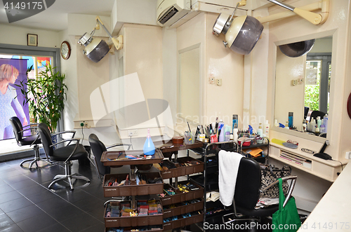 Image of Retro barber shop in Singapore