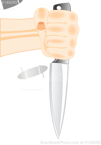 Image of Knife in hand