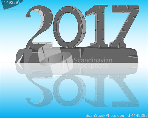 Image of Numerals year 2017