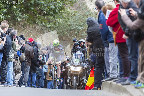 Image of The Cyclist Daniel Mc Lay - Paris-Nice 2016 