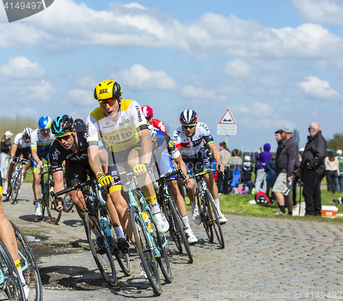 Image of The Cyclist Sep Vanmarcke - Paris Roubaix 2016