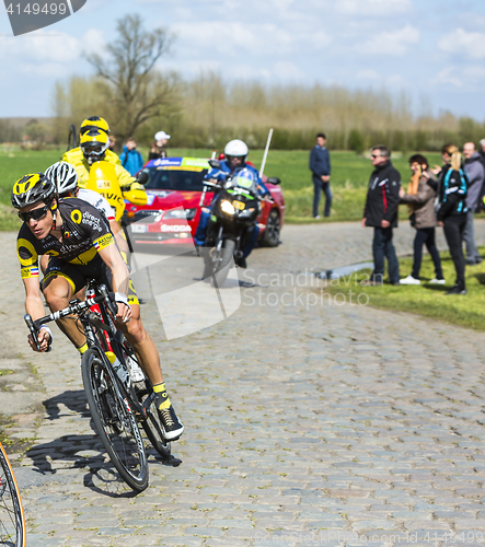 Image of The Cyclist  Sylvain Chavanel - Paris Roubaix 2016