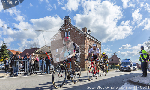 Image of Group of Cyclists - Paris Roubaix 2016