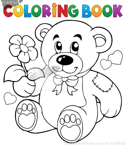 Image of Coloring book Valentine theme 8