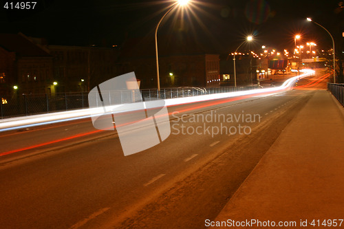 Image of Traffic in the night