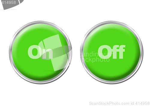 Image of Buttons On Off