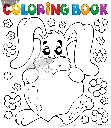 Image of Coloring book Valentine topic 2