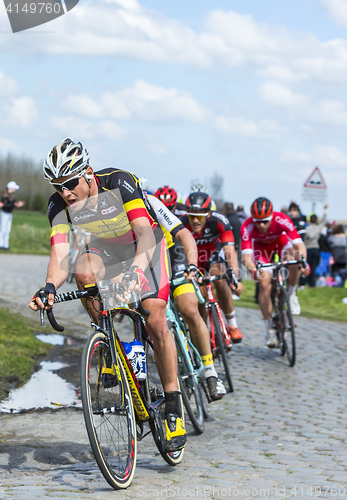 Image of The Cyclist  Preben Van Hecke - Paris Roubaix 2016