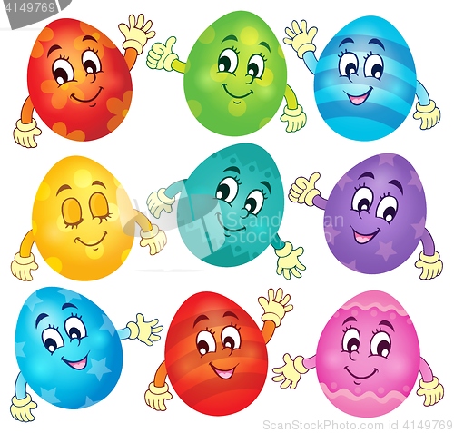 Image of Happy Easter eggs collection 2
