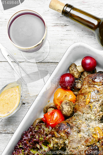 Image of Baked in tomatoes veal