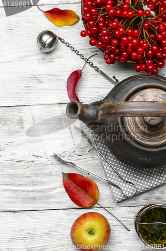 Image of Tea with viburnum