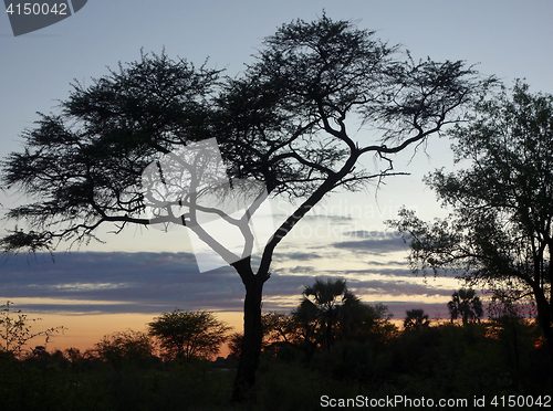 Image of sunset sky