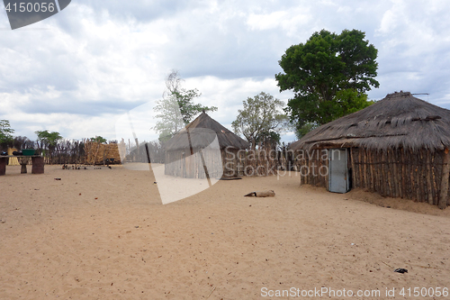 Image of african village